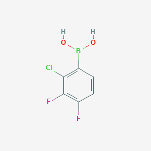 molecular formula C6H4BClF2O2 B6307923 2-Chloro-3,4-difluorophenylboronic acid CAS No. 2121511-30-4