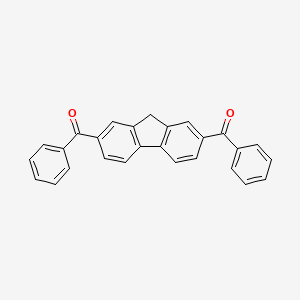 molecular formula C27H18O2 B6307986 2,7-Dibenzoylfluorene CAS No. 69690-47-7