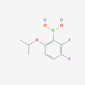 molecular formula C9H11BF2O3 B6308077 2,3-Difluoro-6-isopropoxyphenylboronic acid CAS No. 2121511-47-3