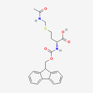 molecular formula C22H24N2O5S B6308121 Fmoc-D-HCys(Acm)-OH CAS No. 2576507-96-3