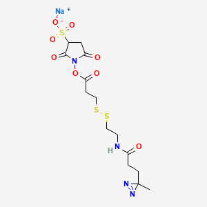 molecular formula C14H19N4NaO8S3 B6308552 Sulfo-SDAD CAS No. 1226983-32-9