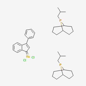 3-Phenyl-1H-inden-1-ylidene[bis(i-butylphoban)]ruthenium(II) dichloride