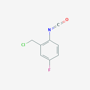 2-Chloromethyl-4-fluoro-phenylisocyanate