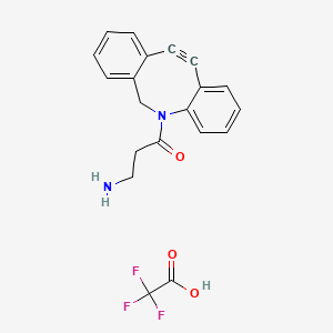 molecular formula C20H17F3N2O3 B6308655 Dbco-amine tfa CAS No. 2007915-94-6