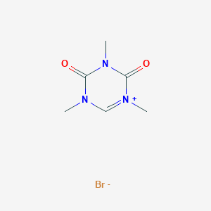 molecular formula C6H10BrN3O2 B6308683 1,3,5-Trimethyl-2,4-dioxo-1,3,5-triazinium bromide CAS No. 60588-95-6