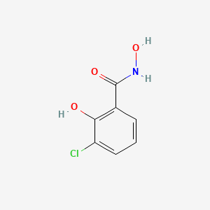 molecular formula C7H6ClNO3 B6308759 3-Chloro-2,N-dihydroxy-benzamide, 95% CAS No. 61799-80-2