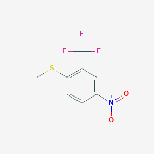 4-(Methythio)-3-(trifluoromethyl)-nitrobenzene, 99%