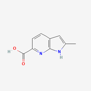 2-Methyl-1H-pyrrolo[2,3-b]pyridine-6-carboxylic acid