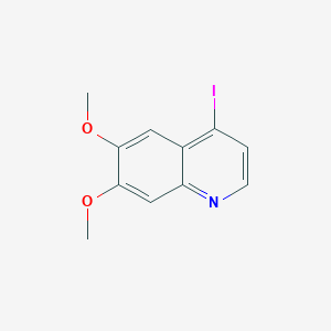 molecular formula C11H10INO2 B6308935 4-Iodo-6,7-dimethoxyquinoline CAS No. 1582788-20-2
