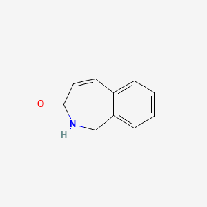 molecular formula C10H9NO B6309066 1,2-Dihydrobenzo[c]azepin-3-one CAS No. 58399-94-3