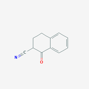 molecular formula C11H9NO B6309072 1-Oxo-1,2,3,4-tetrahydro-naphthalene-2-carbonitrile CAS No. 54246-92-3