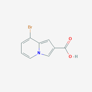 8-Bromo-indolizine-2-carboxylic acid