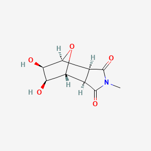 molecular formula C9H11NO5 B6309132 Dihydroxy-MEID, min. 98% CAS No. 730963-39-0