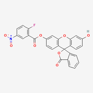 molecular formula C27H14FNO8 B6309150 DSP-2;  min. 98% CAS No. 1609395-31-4