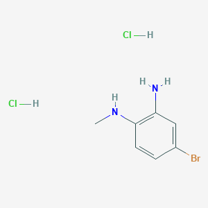 4-Bromo-N1-methyl-benzene-1,2-diamine dihydrochloride