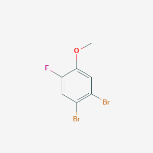 molecular formula C7H5Br2FO B6309386 4,5-Dibromo-2-fluoroanisol CAS No. 861928-19-0