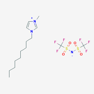 molecular formula C15H25F6N3O4S2 B6309391 1-Methyl-3-nonylimidazolium bis(trifluoromethylsulfonyl)imide;  99% CAS No. 433337-21-4