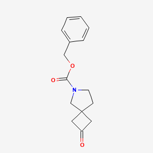 molecular formula C15H17NO3 B6309428 Benzyl 2-oxo-6-azaspiro[3.4]octane-6-carboxylate CAS No. 1440961-75-0