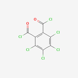 molecular formula C8Cl6O2 B6309624 3,4,5,6-Tetrachlorophthaloyl chloride CAS No. 99651-72-6