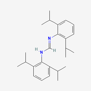 molecular formula C25H36N2 B6309637 N,N'-Bis(2,6-diisopropylphenyl)-formamidine CAS No. 581776-24-1