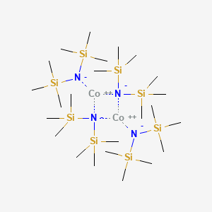 molecular formula C24H72Co2N4Si8 B6309719 Bis{[µ-[di(trimethylsilyl)amide]}bis{[di(trimethylsilyl)amide]}dicobalt(II), 98% CAS No. 93280-44-5
