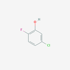 molecular formula C6H4ClFO B063099 5-Chloro-2-fluorophenol CAS No. 186589-76-4
