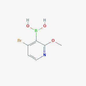 molecular formula C6H7BBrNO3 B6310035 4-Bromo-2-methoxypyridine-3-boronic acid CAS No. 2096338-00-8