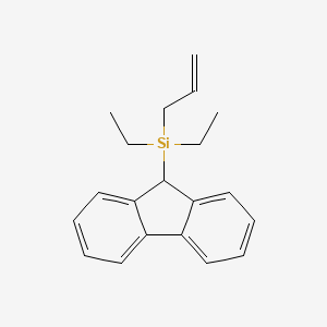 molecular formula C20H24Si B6310162 9-(Allyldiethylsilyl)fluorene CAS No. 1858256-49-1