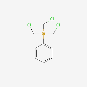 molecular formula C9H11Cl3Si B6310208 [Tris(chloromethyl)silyl]benzene CAS No. 1195066-21-7
