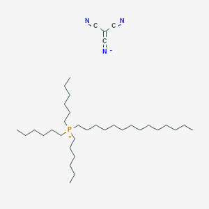 molecular formula C36H68N3P B6310213 Trihexyltetradecylphosphonium tricyanomethanide;  98% CAS No. 855788-60-2