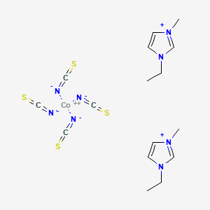 B6310250 Bis(1-ethyl-3-methylimidazolium) tetrathiocyanatocobaltate;  99% CAS No. 1255925-80-4