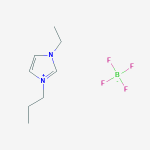 molecular formula C8H15BF4N2 B6310652 1-Ethyl-3-propylimidazolium tetrafluoroborate;  98% CAS No. 1434759-73-5