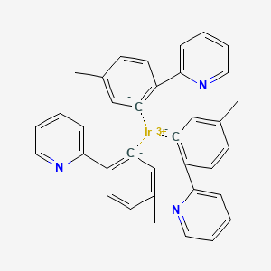 molecular formula C36H30IrN3 B6310744 Tris[2-(p-tolyl)pyridine]iridium(III), 99% CAS No. 800394-58-5