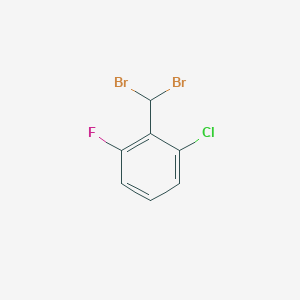 2-Chloro-6-fluoro-benzal bromide