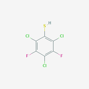 molecular formula C6HCl3F2S B6311007 2,4,6-Trichloro-3,5-difluorothiophenol CAS No. 2088941-67-5