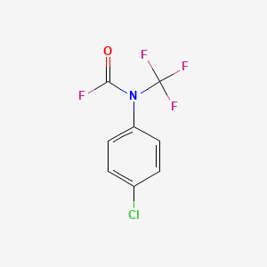 N-(4-Chlorophenyl)-N-(trifluoromethyl)-carbamoyl fluoride, 97%