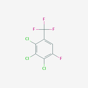 molecular formula C7HCl3F4 B6311023 2,3,4-Trichloro-5-fluoro-benzotrifluoride CAS No. 2088942-30-5