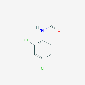 molecular formula C7H4Cl2FNO B6311031 (2,4-Dichlorophenyl)carbamic fluoride CAS No. 2088942-05-4