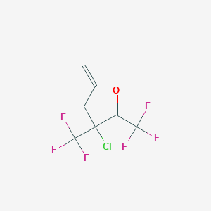 molecular formula C7H5ClF6O B6311227 3-Allyl-3-chlorohexafluoro-2-butanone CAS No. 36677-23-3