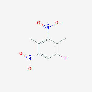 molecular formula C8H7FN2O4 B6311489 2,4-Dimethyl-(3,5-dinitro)fluorobenzene, 98% CAS No. 2088942-94-1