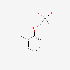 molecular formula C10H10F2O B6311584 2-(2,2-Difluorocyclopropoxy)toluene CAS No. 1858257-19-8