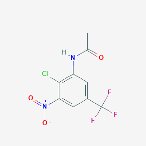 2-Chloro-3-nitro-5-(trifluoromethyl)anilide