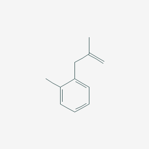 molecular formula C11H14 B063118 2-甲基-3-(2-甲基苯基)-1-丙烯 CAS No. 188404-16-2