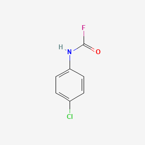 molecular formula C7H5ClFNO B6311820 (4-Chlorophenyl)carbamic fluoride CAS No. 54041-80-4