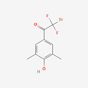 4'-Hydroxy-3',5'-dimethyl-2-bromo-2,2-difluoroacetophenone