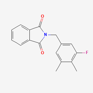 N-(3-Fluoro-4,5-dimethylbenzyl)phthalimide