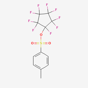 1,2,2,3,3,4,4,5,5-Nonafluorocyclopentyl tosylate