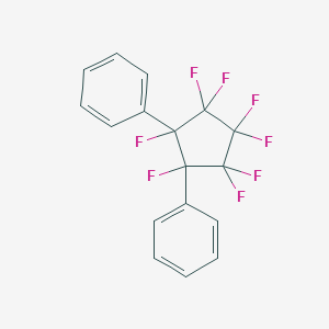 1,2-Diphenyl-1,2,3,3,4,4,5,5-octafluorocyclopentane