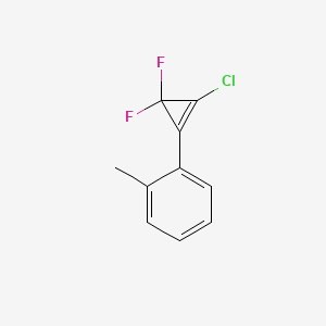 2-(2-Chloro-3,3-difluoro-1-cyclopropen-1-yl)toluene