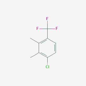 molecular formula C9H8ClF3 B6312046 3-Chloro-6-(trifluoromethyl)-o-xylene CAS No. 1357624-91-9